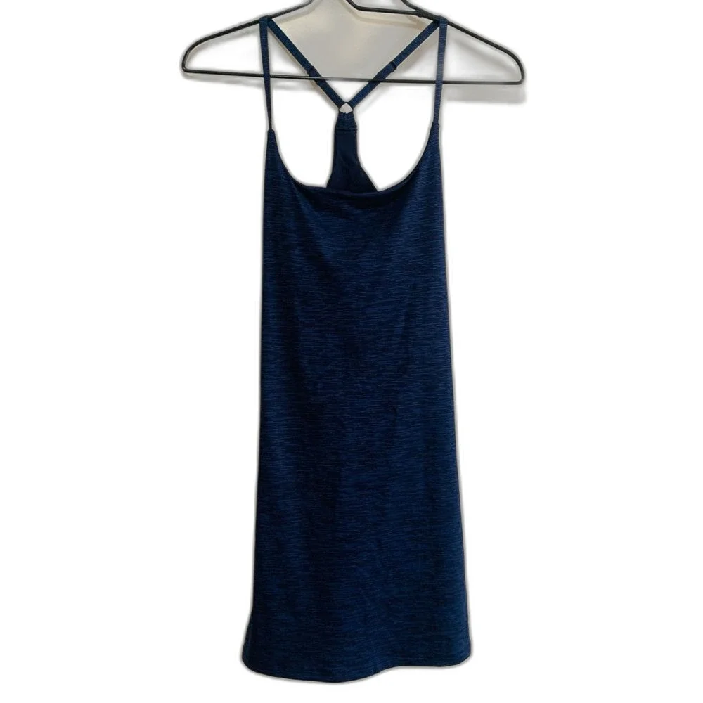 Outdoor Voices Blue Space Dye Workout Dress size medium